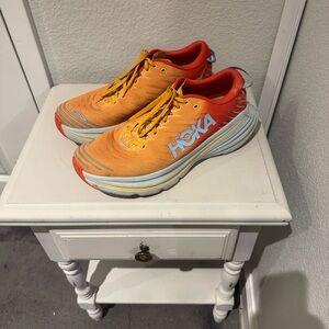 Hoka Bondi X – Fiesta / Amber Yellow – Men’s Size 12